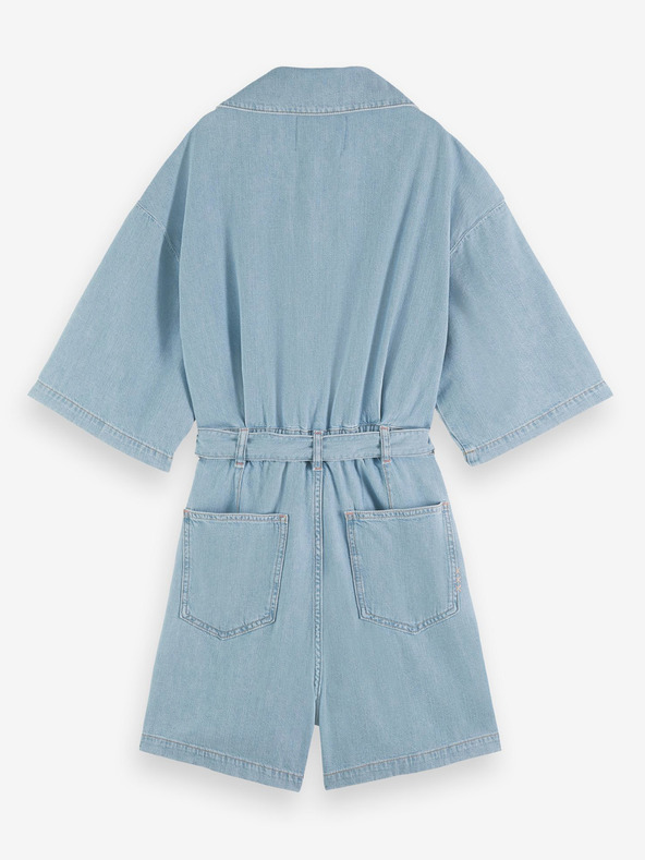 Scotch & Soda Tuta in denim da donna blu chiaro Scotch & Soda