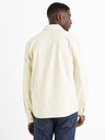 Celio Camicia in denim da uomo color crema Celio Dastroy
