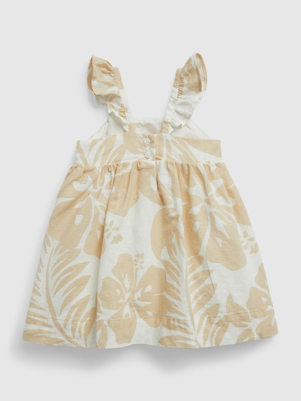 GAP Baby linen dress with headband GAP