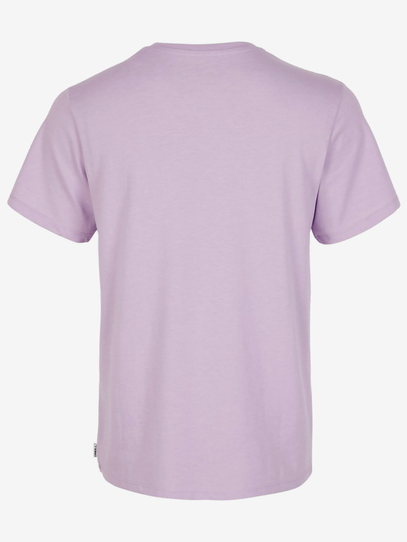 O'Neill Maglietta basic con scollo a V O'Neill ESSENTIALS V-NECK viola chiaro da donna