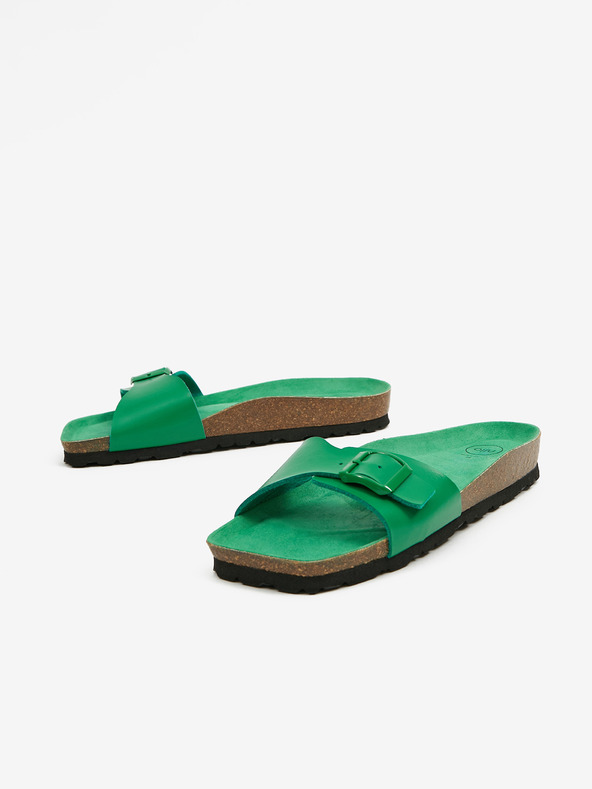 Ojju Pantofole da donna verdi OJJU