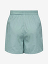 ONLY Pantaloncini scamosciati ONLY Nellie da donna verde chiaro