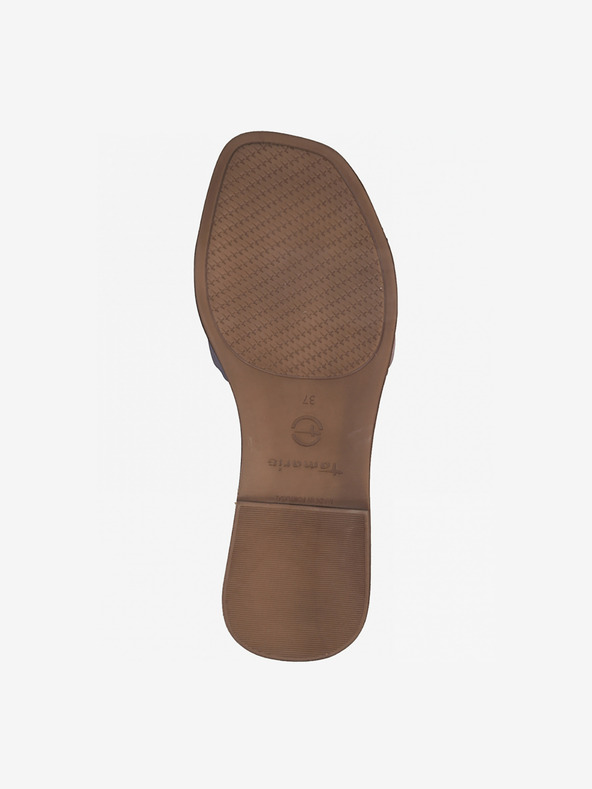 Tamaris Pantofole in pelle viola chiaro Tamaris