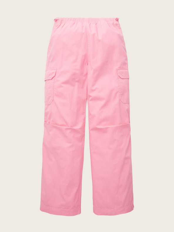 Tom Tailor Denim Pantaloni rosa con tasche da donna Tom Tailor Denim