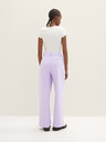 Tom Tailor Denim Pantaloni a gamba larga da donna viola chiaro Tom Tailor Denim