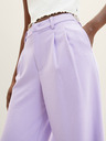Tom Tailor Denim Pantaloni a gamba larga da donna viola chiaro Tom Tailor Denim