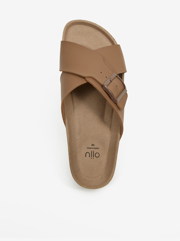 Ojju Pantofole da uomo marroni OJJU