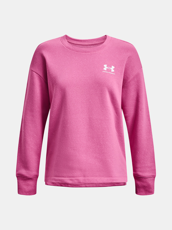 Under Armour Felpa oversize donna Under Armour Rival Fleece Oversize Crew