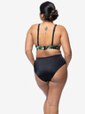DORINA Slip bikini verde e nero da donna a fantasia DORINA Kano