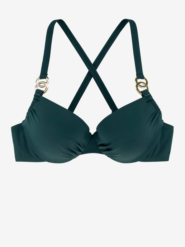 DORINA Top bikini DORINA Opio da donna verde scuro