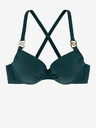 DORINA Top bikini DORINA Opio da donna verde scuro