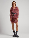Pepe Jeans Abito rosso fantasia da donna Pepe Jeans Gala