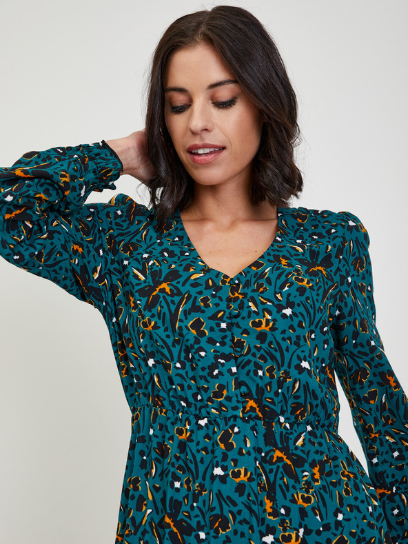 Orsay Midi verde scuro da donna a fantasia ORSAY