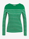 Orsay T-shirt a righe bianche e verdi da donna ORSAY