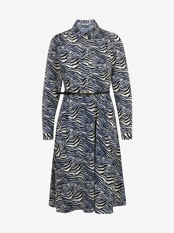 Orsay Abito fantasia da donna blu e bianco ORSAY