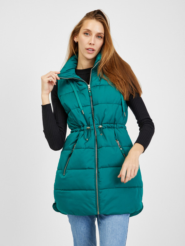 Orsay Gilet trapuntato ORSAY verde scuro da donna