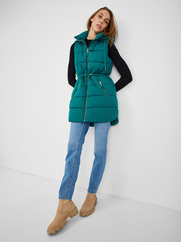 Orsay Gilet trapuntato ORSAY verde scuro da donna