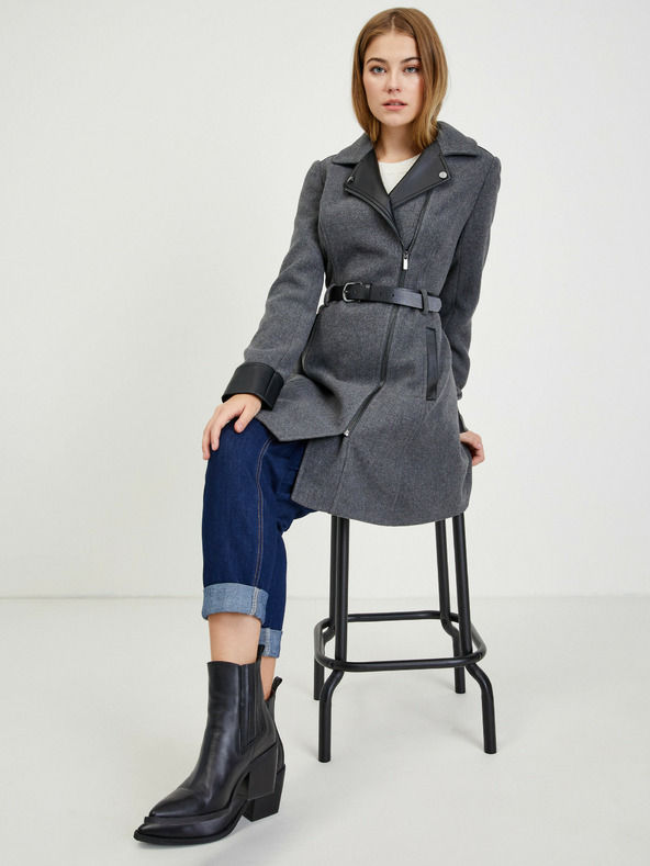Orsay Cappotto invernale ORSAY grigio da donna in misto lana