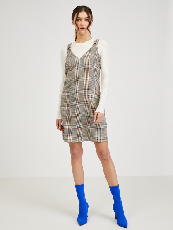 Orsay ORSAY Abito a quadri da donna marrone