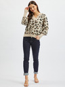 Orsay Maglione beige da donna a fantasia ORSAY