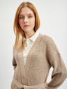 Orsay Cardigan lungo da donna beige ORSAY