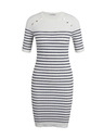 Orsay Abito donna bianco a righe ORSAY