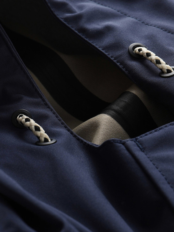 ALPINE PRO Cappotto impermeabile da donna blu scuro ALPINE PRO PERFETA