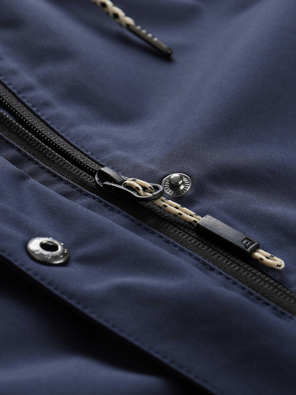 ALPINE PRO Cappotto impermeabile da donna blu scuro ALPINE PRO PERFETA