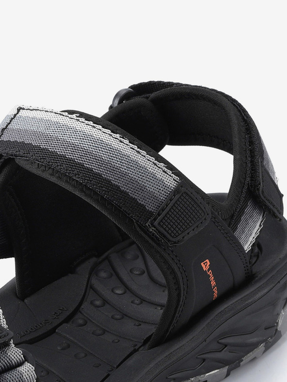 ALPINE PRO Sandali da uomo neri ALPINE PRO GERF