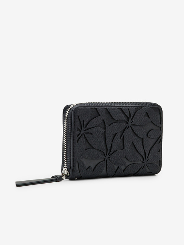 Desigual Portafoglio nero da donna Desigual Onyx Marisa a fantasia