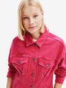 Desigual Giacca in denim rosa scuro Desigual donna Morgon