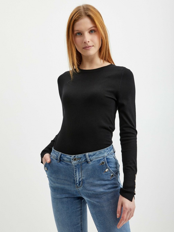 Orsay Maglione leggero nero da donna ORSAY