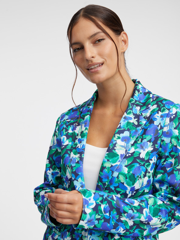 Orsay Blazer da donna ORSAY verde e blu a fiori