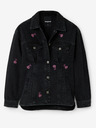 Desigual Giacca di jeans Desigual Arkansas nera da donna
