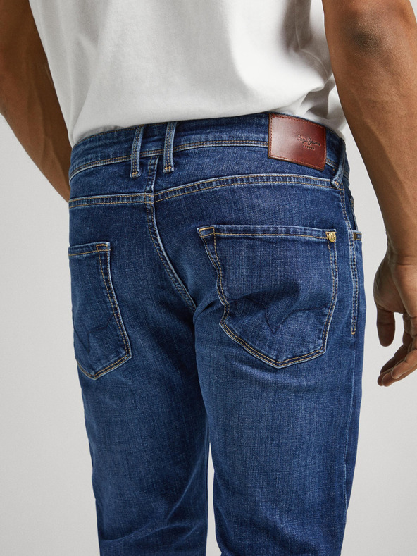 Pepe Jeans Jeans skinny da uomo blu Pepe Jeans Finsbury
