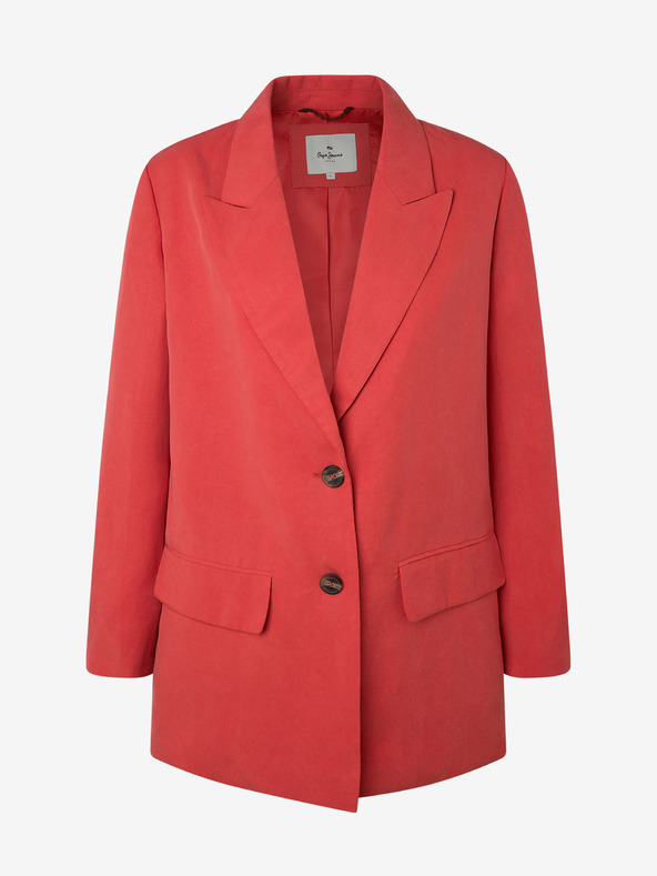 Pepe Jeans Blazer oversize donna mattone Pepe Jeans Silvie