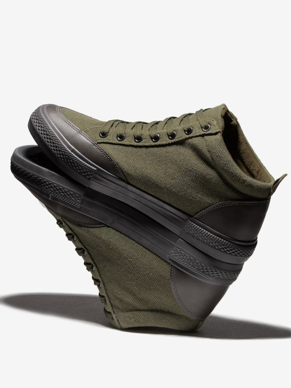 Ombre Clothing Scarpe da ginnastica nere e verdi da uomo Abbigliamento Ombre T377