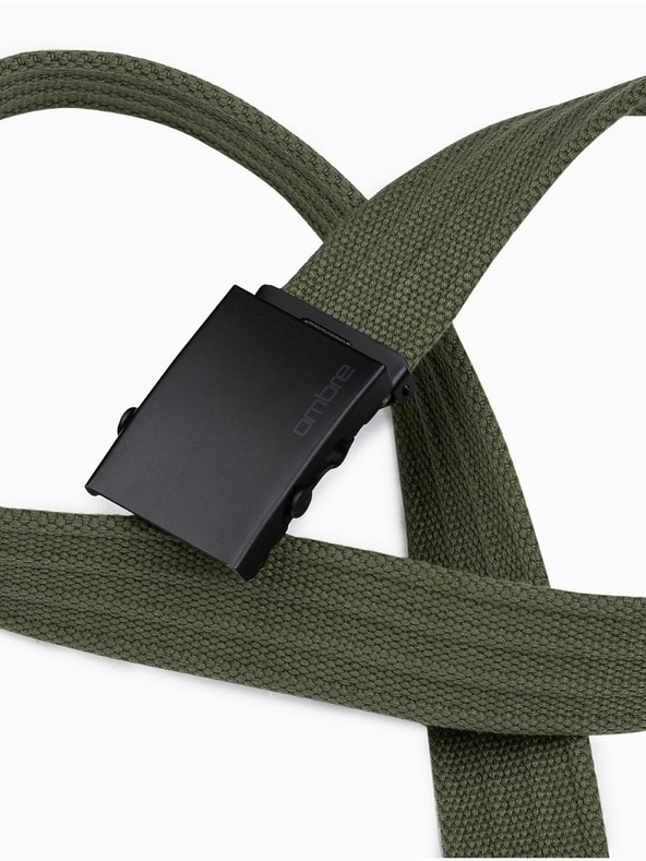 Ombre Clothing Cintura da uomo verde Abbigliamento Ombre