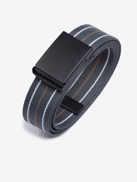 Ombre Clothing Cintura in tessuto da uomo - grigio A648