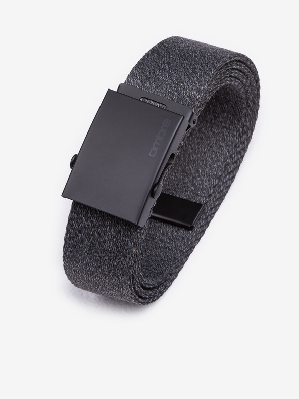 Ombre Clothing Cintura in tessuto da uomo - grafite A647