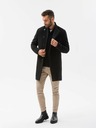 Ombre Clothing Cappotto nero da uomo Ombre Clothing C501