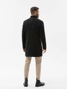 Ombre Clothing Cappotto nero da uomo Ombre Clothing C501