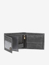 Ombre Clothing Portafoglio in pelle da uomo grigio Abbigliamento Ombre
