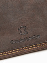 Ombre Clothing Portafoglio in pelle marrone da uomo Ombre Clothing A091