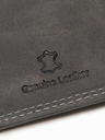 Ombre Clothing Portafoglio in pelle da uomo - Nero A417