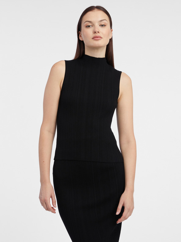 Orsay Top nero da donna in felpa ORSAY