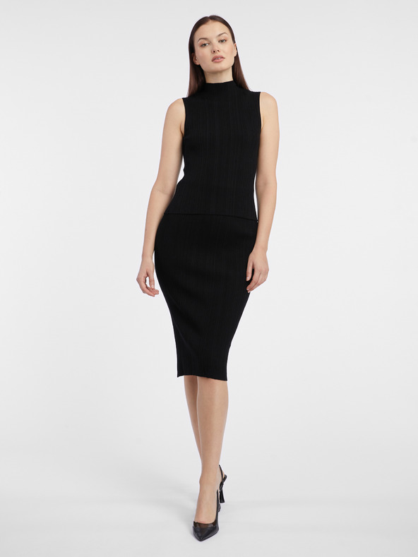 Orsay Top nero da donna in felpa ORSAY