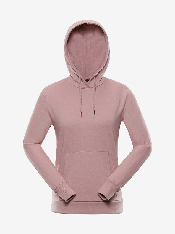 NAX Felpa basic rosa da donna NAX QEDA