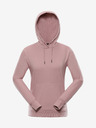 NAX Felpa basic rosa da donna NAX QEDA