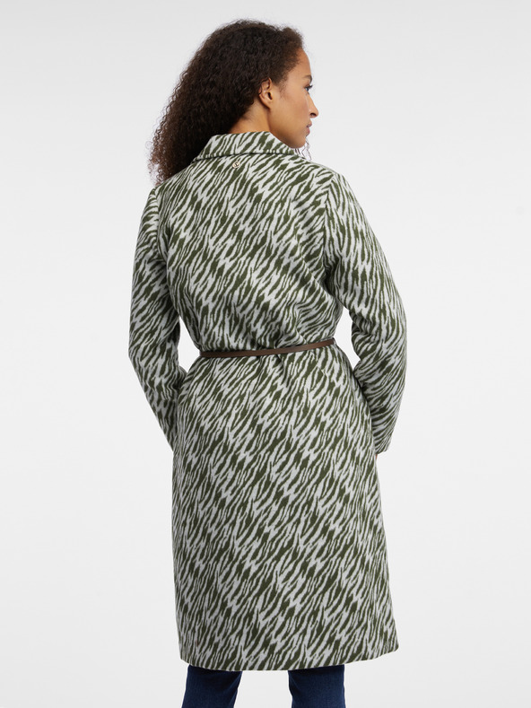 Orsay Cappotto fantasia bianco e nero da donna ORSAY